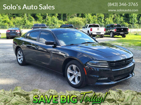 2018 Dodge Charger for sale at Solo's Auto Sales in Timmonsville SC