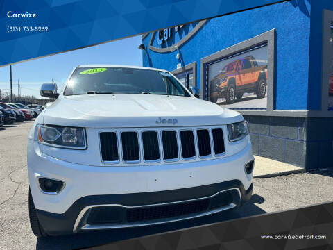 2015 Jeep Grand Cherokee for sale at Carwize in Detroit MI