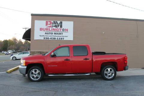 2012 Chevrolet Silverado 1500 for sale at Burlington Auto Mart in Burlington NC