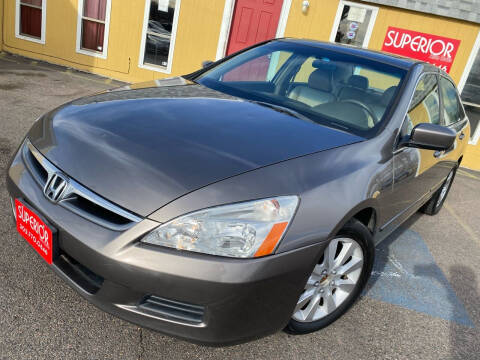 2006 Honda Accord for sale at Superior Auto Sales, LLC in Wheat Ridge CO