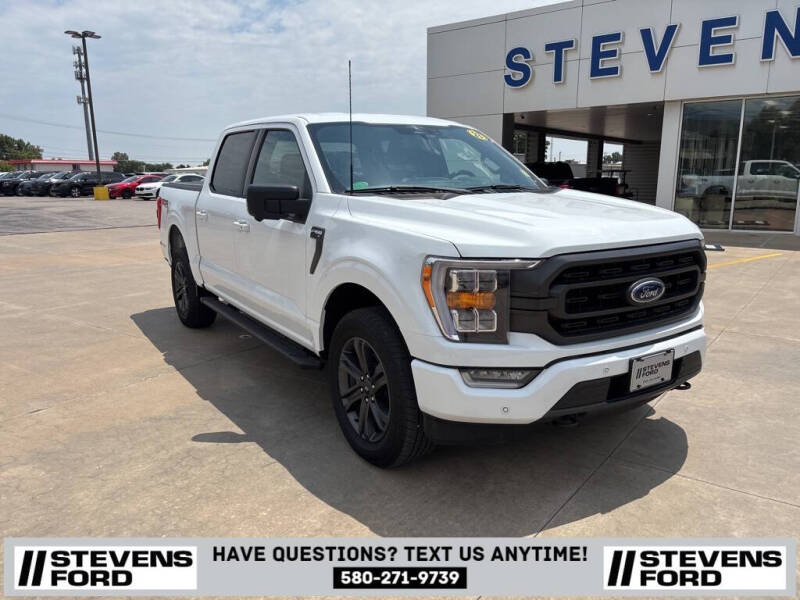 Used 2023 Ford F-150 XLT with VIN 1FTFW1E84PFA43535 for sale in Enid, OK