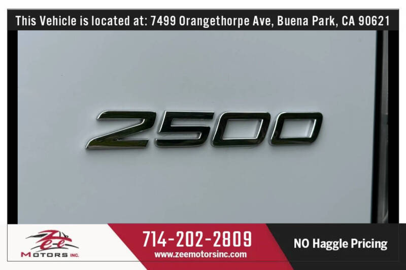 2021 Mercedes-Benz Sprinter 2500