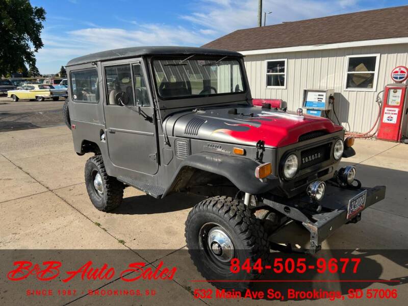 1970 Toyota Land Cruiser for sale at B & B Auto Sales in Brookings SD