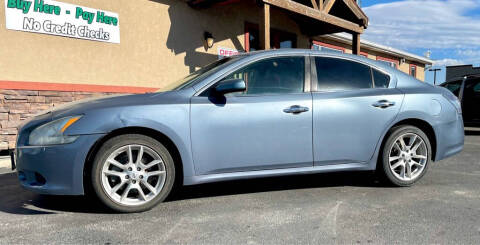 2012 Nissan Maxima for sale at Creekside Auto Sales in Pocatello ID