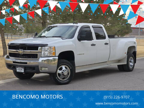 2009 Chevrolet Silverado 3500HD for sale at BENCOMO MOTORS in El Paso TX