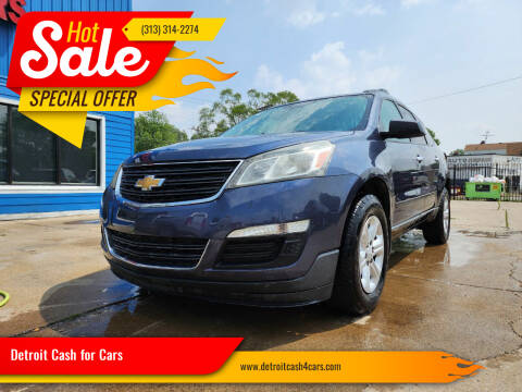 2013 Chevrolet Traverse for sale at Detroit Cash for Cars in Warren MI