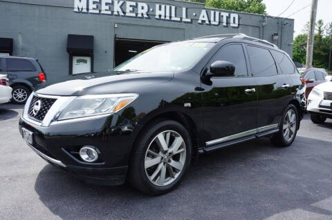 2014 Nissan Pathfinder for sale at Meeker Hill Auto Sales in Germantown WI