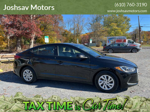 2018 Hyundai Elantra for sale at Joshsav Motors in Walnutport PA