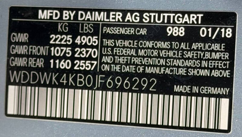 2018 Mercedes-Benz C-Class C 300 4MATIC