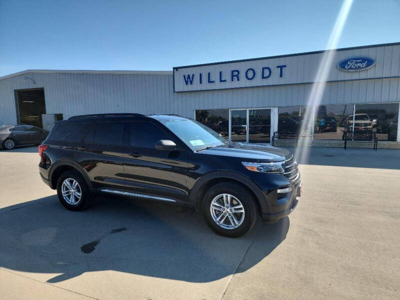 Used 2022 Ford Explorer XLT with VIN 1FMSK8DH6NGB92648 for sale in Chamberlain, SD