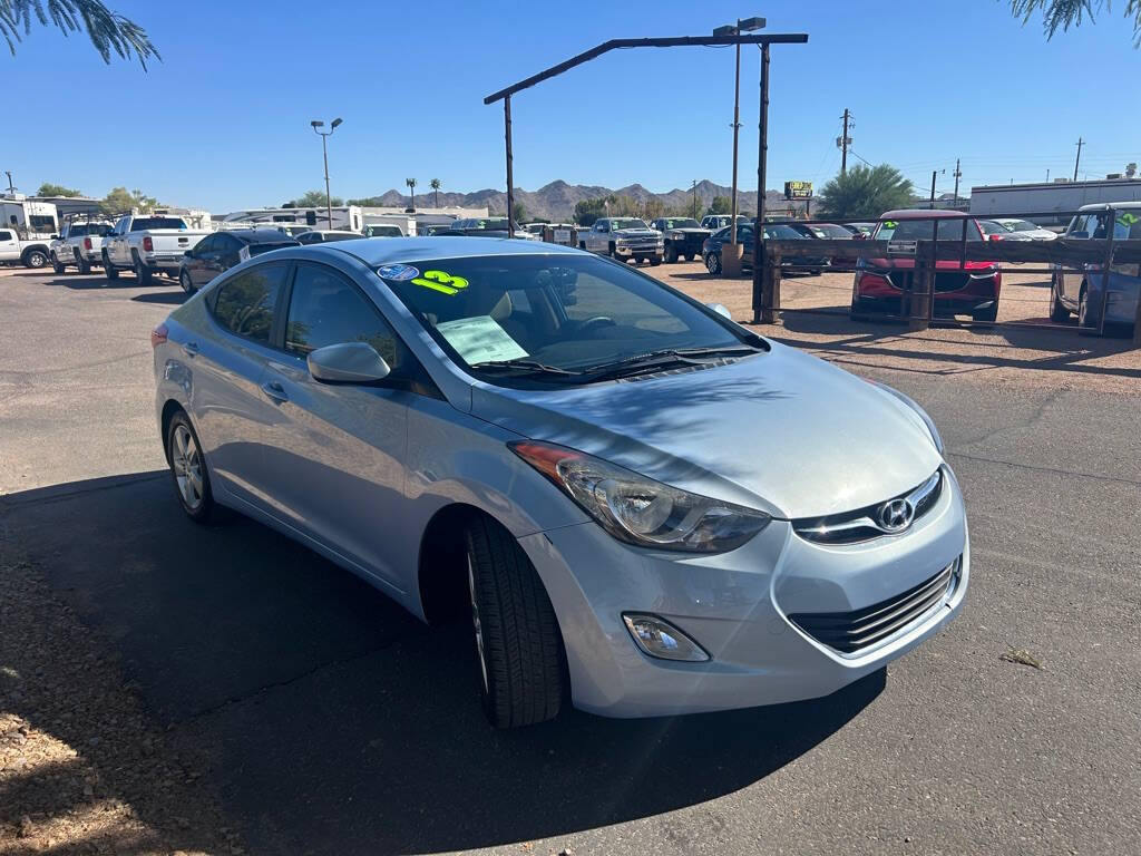 2013 Hyundai ELANTRA for sale at Big 3 Automart At Double H Auto Ranch in QUEEN CREEK, AZ