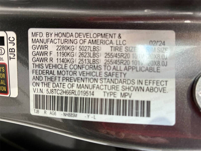 2024 Acura RDX SH-AWD w/A-SPEC