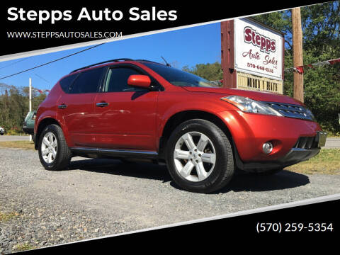 2006 Nissan Murano for sale at Stepps Auto Sales in Shamokin PA