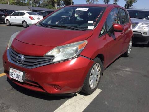 2014 Nissan Versa Note for sale at SoCal Auto Auction in Ontario CA
