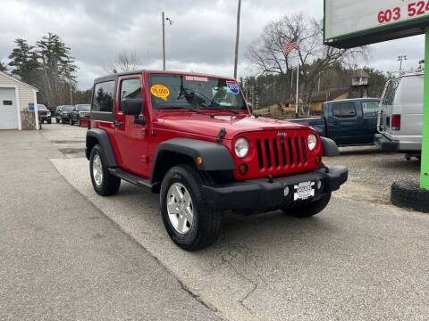 2013 Jeep Wrangler for sale at Giguere Auto Wholesalers in Tilton NH