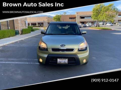 2010 Kia Soul for sale at Brown Auto Sales Inc in Upland CA