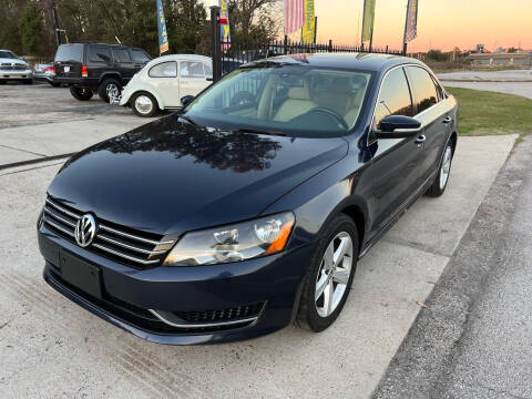 2013 Volkswagen Passat for sale at AUTO CARE TODAY in Spring TX