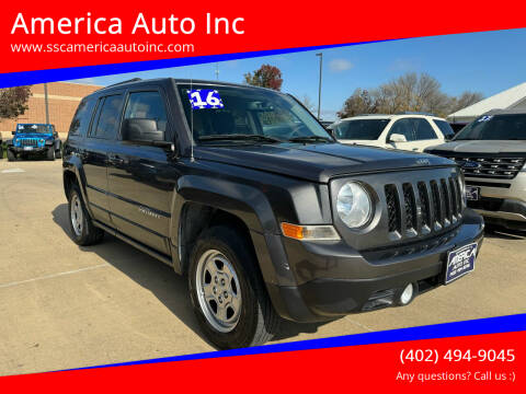 2016 Jeep Patriot for sale at America Auto Inc in South Sioux City NE