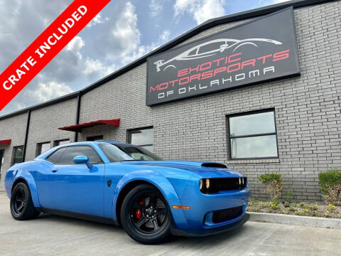 2018 Dodge Challenger for sale at Exotic Motorsports of Oklahoma in Edmond OK