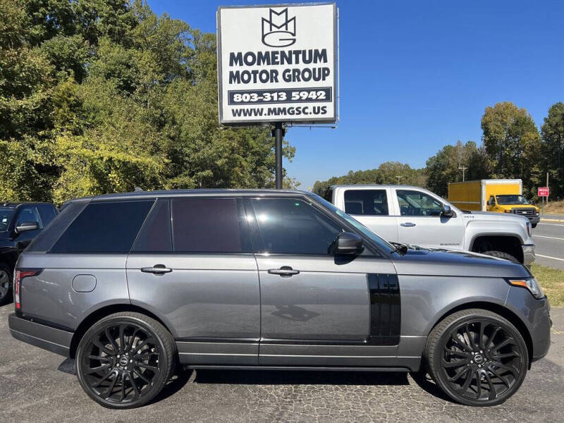 2015 Land Rover Range Rover for sale at Momentum Motor Group in Lancaster SC