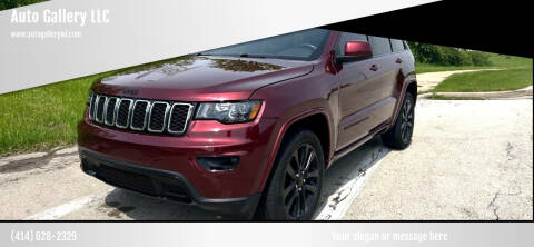 2018 Jeep Grand Cherokee for sale at Auto Gallery LLC in Burlington WI