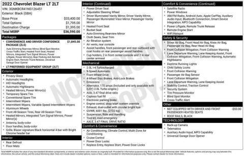 2022 Chevrolet Blazer LT