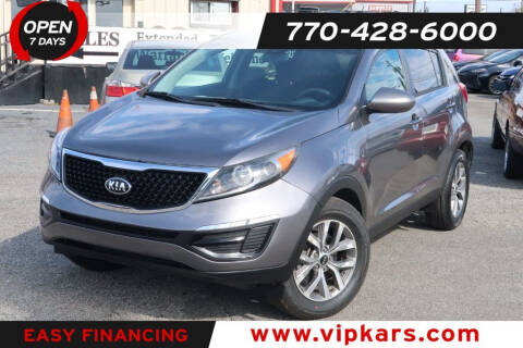 2016 Kia Sportage for sale at VIP Kars in Marietta GA