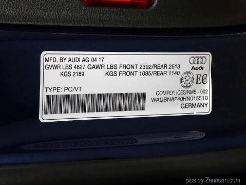 2017 Audi A4