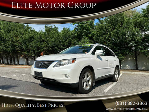 2012 Lexus RX 350 for sale at Elite Motor Group in Lindenhurst NY