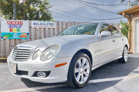 2009 Mercedes-Benz E-Class for sale at ALWAYSSOLD123 INC in Fort Lauderdale FL