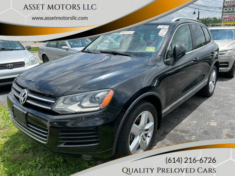 2013 Volkswagen Touareg for sale at ASSET MOTORS LLC in Westerville OH