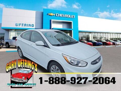2016 Hyundai Accent for sale at Gary Uftring's Used Car Outlet in Washington IL