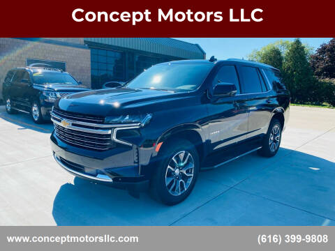2022 Chevrolet Tahoe for sale at Concept Motors LLC in Holland MI