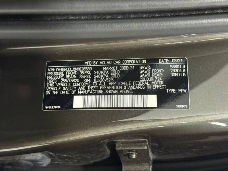 2021 Volvo XC60 Recharge T8 Inscription