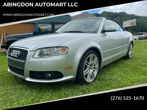 2009 Audi A4 for sale at ABINGDON AUTOMART LLC in Abingdon VA