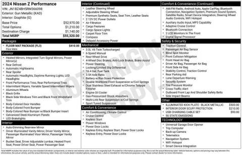 2024 Nissan Z Performance