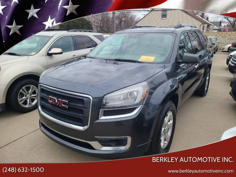 2014 GMC Acadia for sale at Berkley Automotive Inc. in Berkley MI