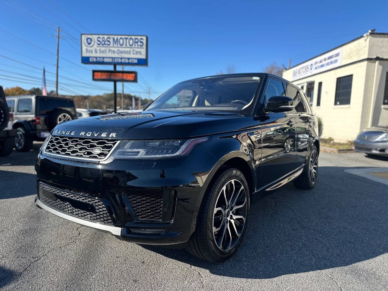 2019 Land Rover Range Rover Sport for sale at S & S Motors in Marietta, GA