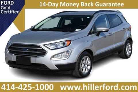 2021 Ford EcoSport for sale at HILLER FORD INC in Franklin WI