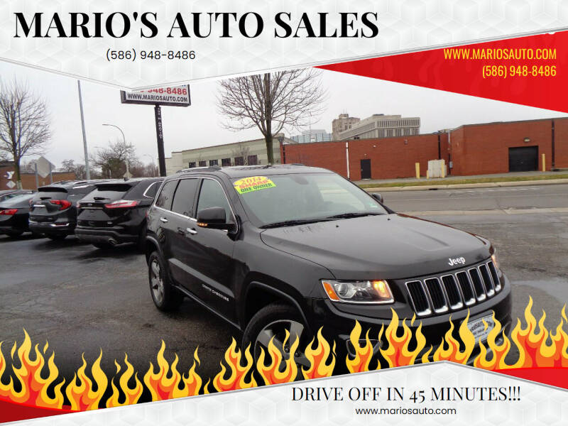 2014 Jeep Grand Cherokee for sale at MARIO'S AUTO SALES in Mount Clemens MI