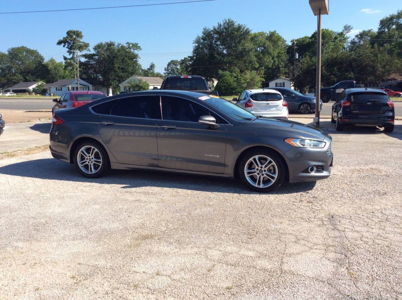 2015 Ford Fusion Hybrid for sale at SPRINGTIME MOTORS in Huntsville, TX