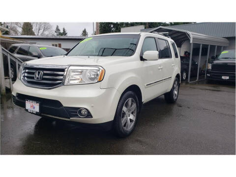 2014 Honda Pilot for sale at H5 AUTO SALES INC in Federal Way WA