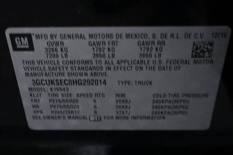 2017 Chevrolet Silverado 1500