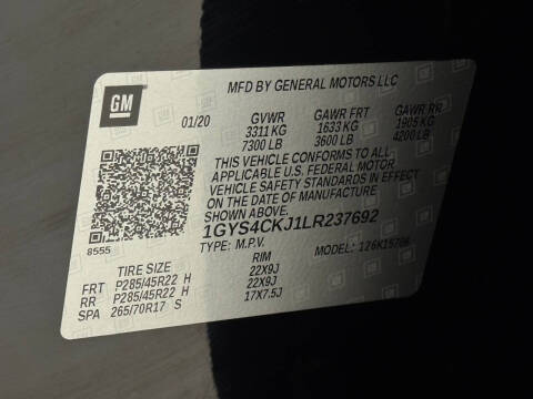 2020 Cadillac Escalade Premium Luxury