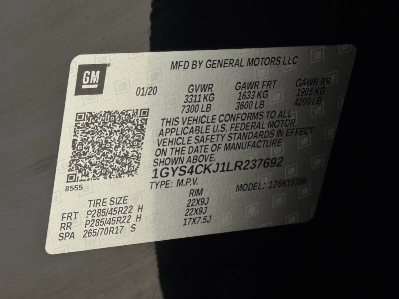 2020 Cadillac Escalade Premium Luxury