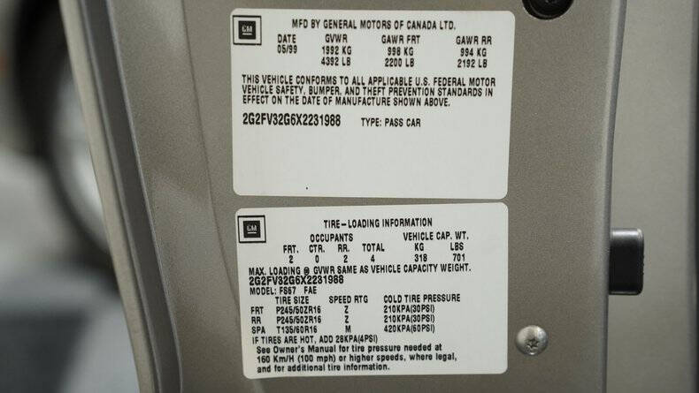 1999 Pontiac Firebird Trans Am