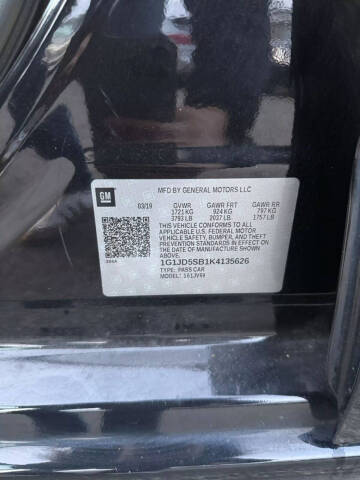 2019 Chevrolet Sonic LT Auto