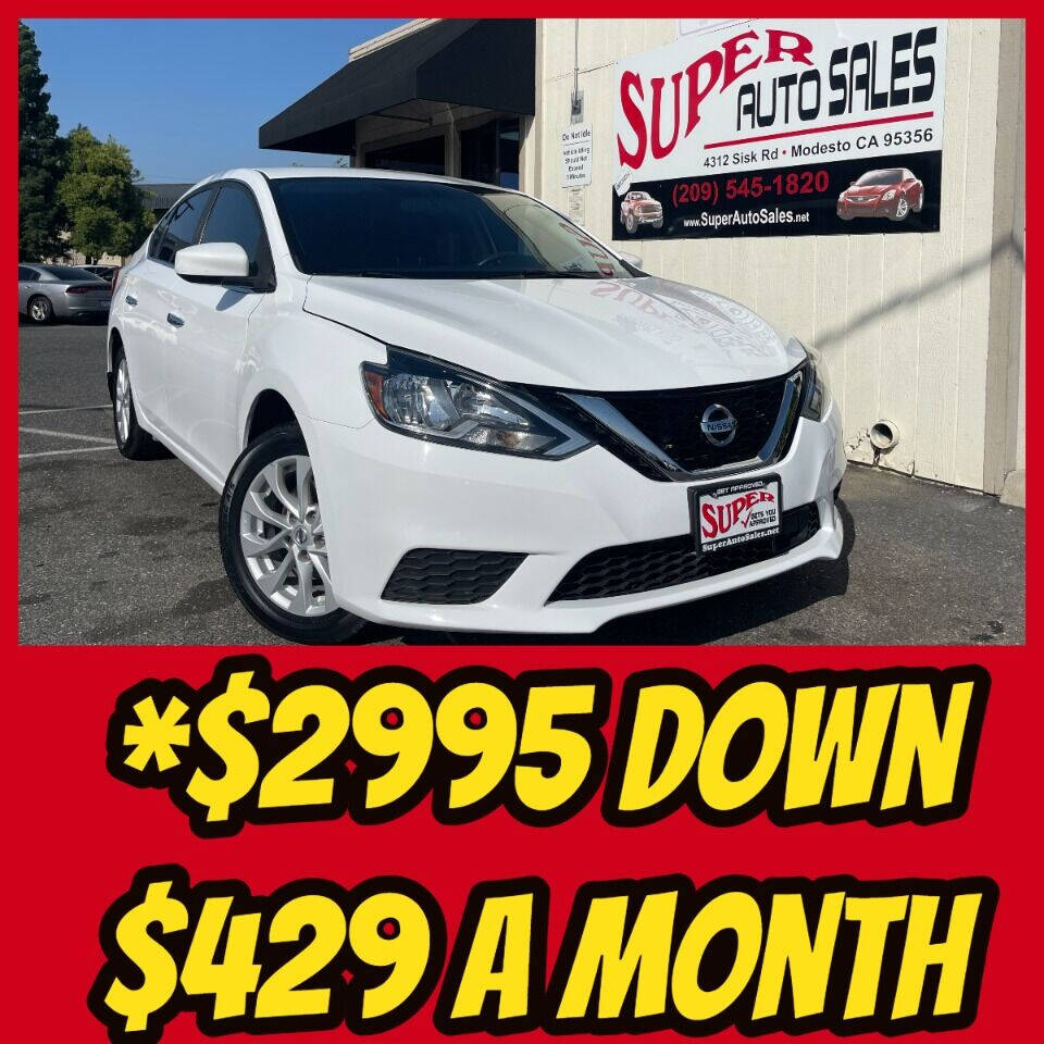 2018 Nissan Sentra for sale at Super Auto Sales Modesto in Modesto, CA