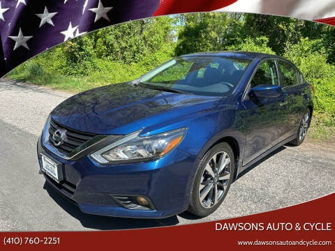 2017 Nissan Altima for sale at Dawsons Auto & Cycle in Glen Burnie MD