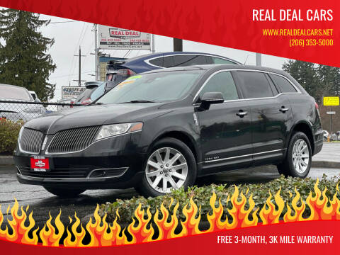 2016 Lincoln MKT Town Car for sale at Real Deal Cars in Everett WA